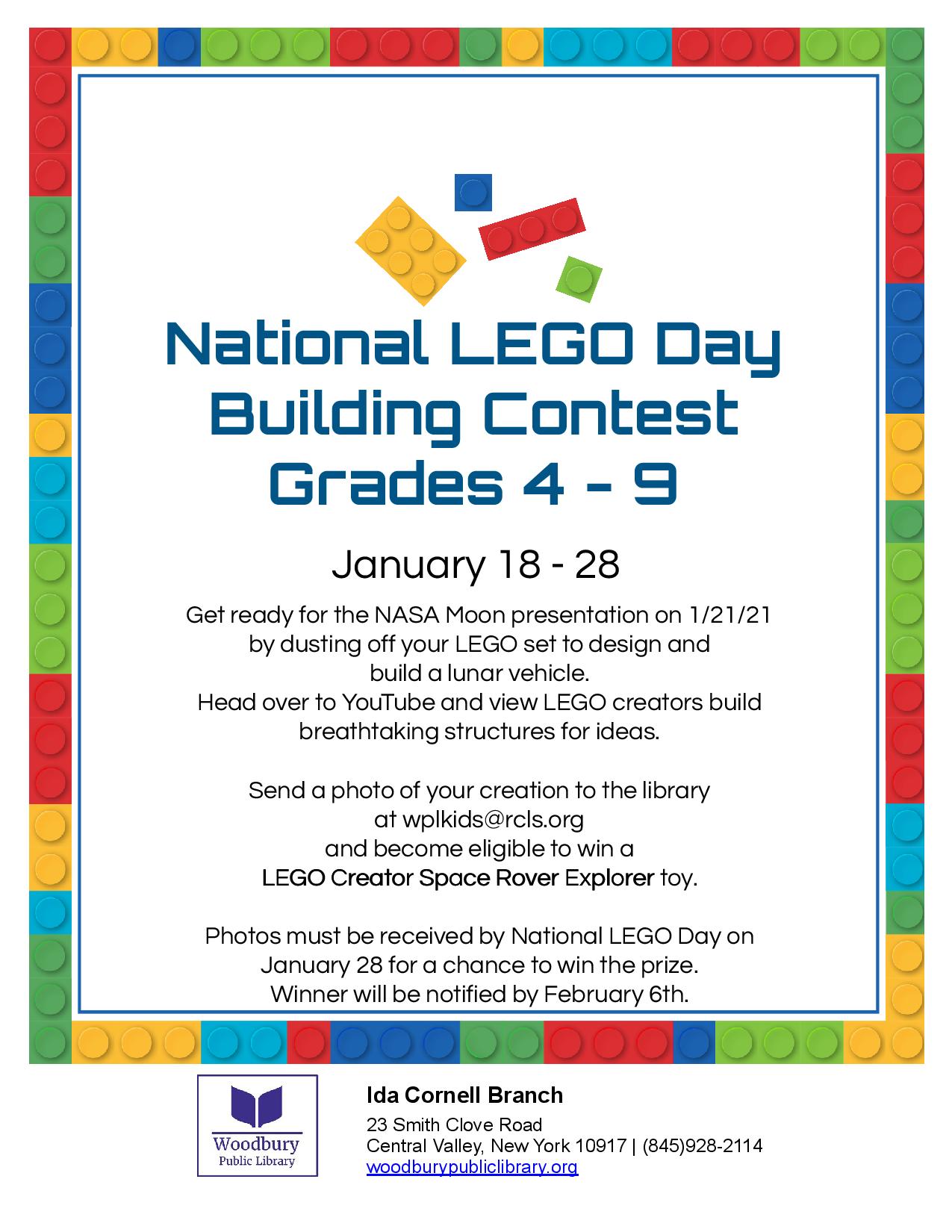 National LEGO Day Building Contest 01 18 2021 02 05 2021