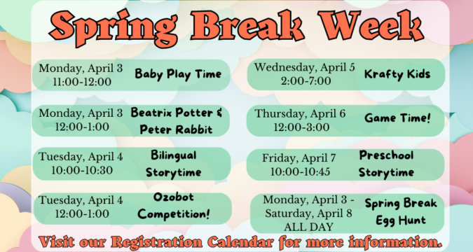 Spring Break Events