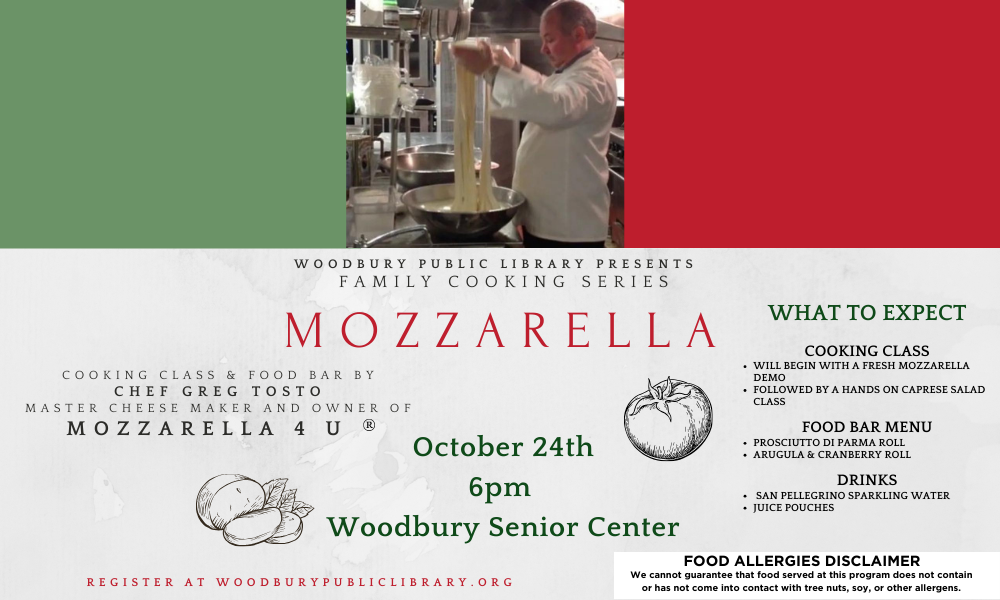 Family Cooking Series: Mozzarella