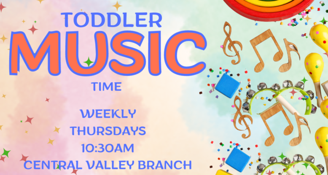 Toddler Music Time - Now Every Week!