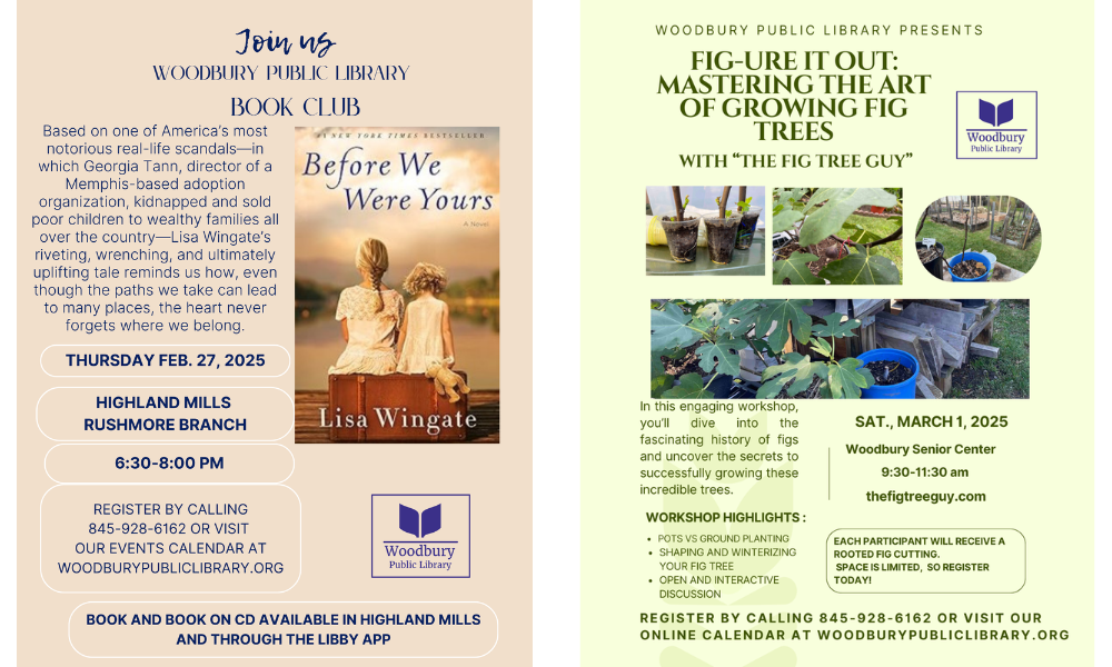 Book Club Fig Tree Workshop