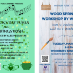 St. Patrick's Day Concert Weathered Wood Sign Workshop